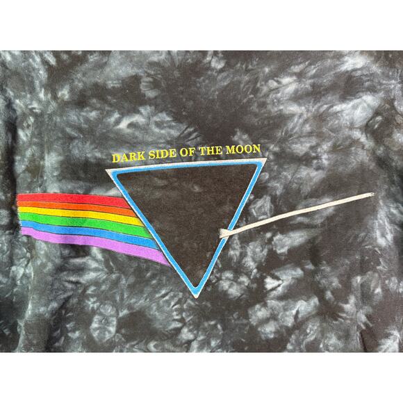 Pink Floyd Dark Side Of The Moon‎ Hand Dyed by Sundog Tye Die Unisex 2X 2001 VTG - Picture 7 of 7